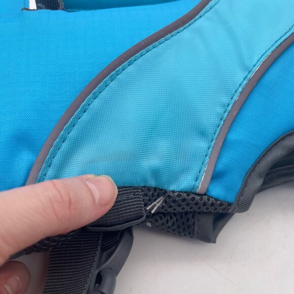 NEW Youly Dog Shark Float Floatation Vest XS 9-13 Pounds/Chest 14-19” Blue Gray - Picture 2 of 6